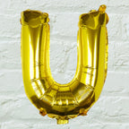 Gold Foil Letter Balloons- 5 Inner Pack