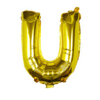 Gold Foil Letter Balloons- 5 Inner Pack