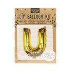 Gold Foil Letter Balloons- 5 Inner Pack