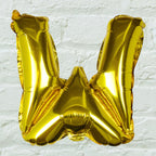Gold Foil Letter Balloons- 5 Inner Pack