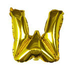 Gold Foil Letter Balloons- 5 Inner Pack