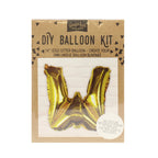 Gold Foil Letter Balloons- 5 Inner Pack