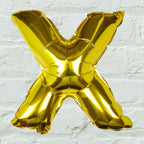 Gold Foil Letter Balloons- 5 Inner Pack