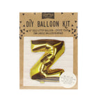 Gold Foil Letter Balloons- 5 Inner Pack