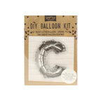 Silver Foil Letter Balloons- 5 Inner Pack