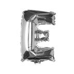 Silver Foil Letter Balloons- 5 Inner Pack