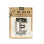 Silver Foil Letter Balloons- 5 Inner Pack