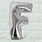 Silver Foil Letter Balloons- 5 Inner Pack