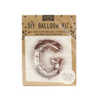Silver Foil Letter Balloons- 5 Inner Pack