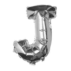 Silver Foil Letter Balloons- 5 Inner Pack