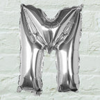 Silver Foil Letter Balloons- 5 Inner Pack