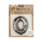 Silver Foil Letter Balloons- 5 Inner Pack