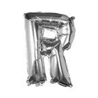 Silver Foil Letter Balloons- 5 Inner Pack