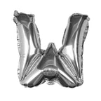 Silver Foil Letter Balloons- 5 Inner Pack