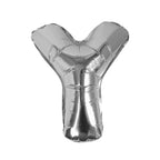 Silver Foil Letter Balloons- 5 Inner Pack