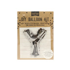 Silver Foil Letter Balloons- 5 Inner Pack