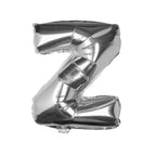 Silver Foil Letter Balloons- 5 Inner Pack