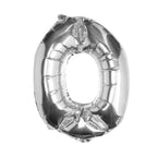 Silver Foil Number Balloon