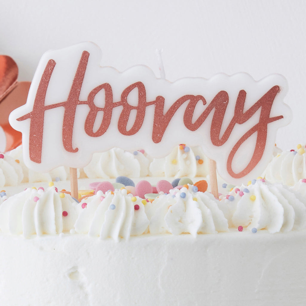 Rose Gold Hooray Candle - Pick & Mix