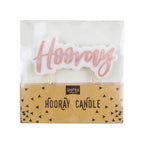 Rose Gold Hooray Candle - Pick & Mix