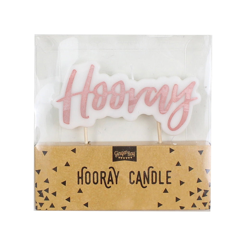 Rose Gold Hooray Candle - Pick & Mix- 10 Inner Pack