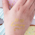 Gold Foiled Temporary Tattoos - Pick and Mix