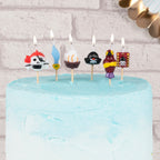 Pirate Birthday Cake Candles- 10 Inner Pack