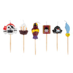 Pirate Birthday Cake Candles- 10 Inner Pack