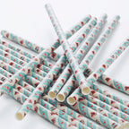 Paper Straws - Patchwork Owl- 10 Inner Pack