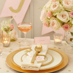 Gold Foiled RSVP Cards - Pastel Perfection
