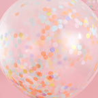 Giant Pastel Confetti Balloons