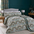 Palais Teal Reversible Duvet Set