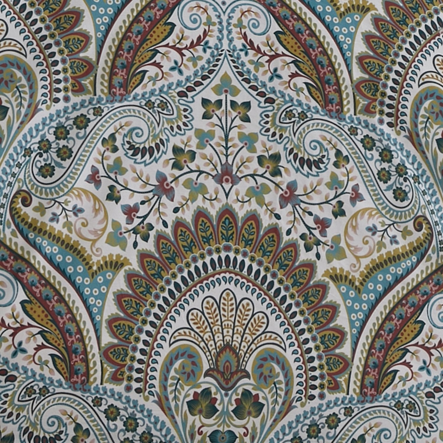 Palais Teal Reversible Duvet Set