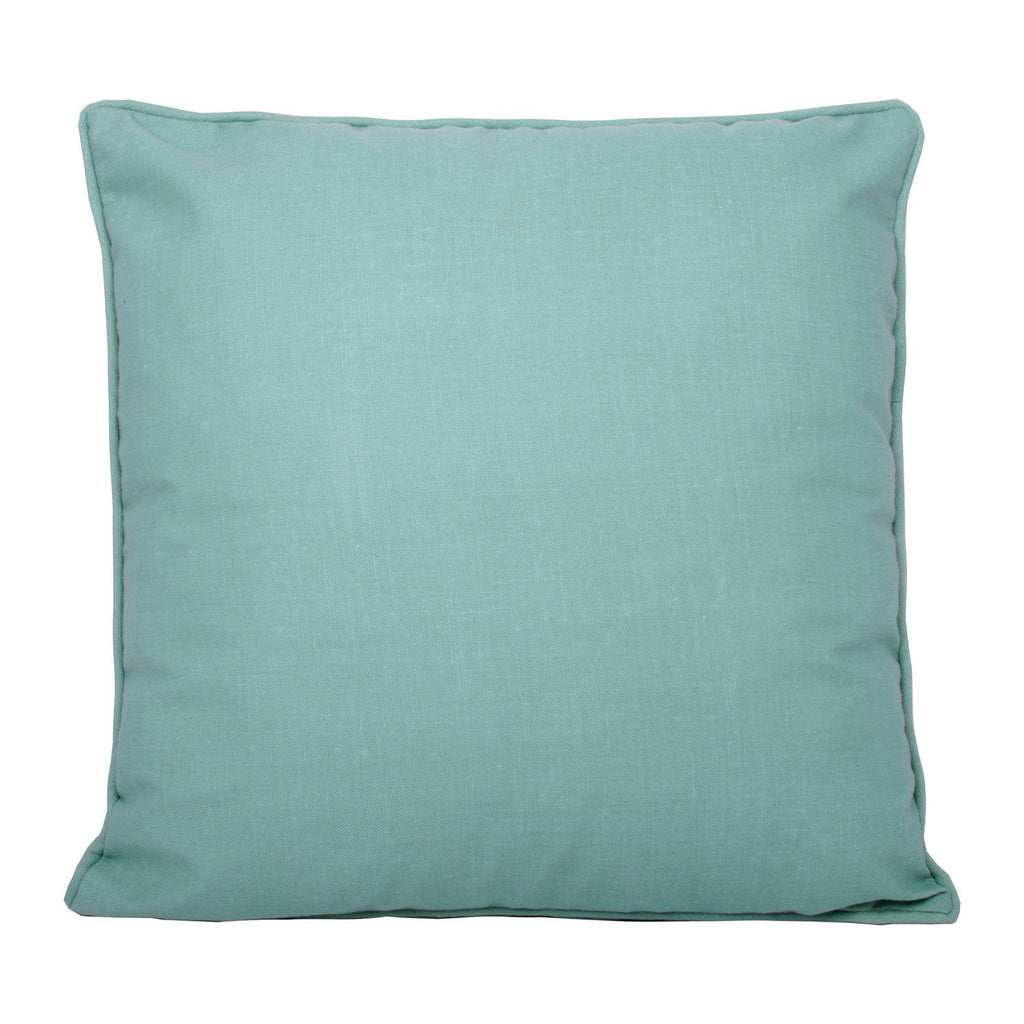 Duck Egg Plain Dye Outdoor Cushion (43cm x 43cm)
