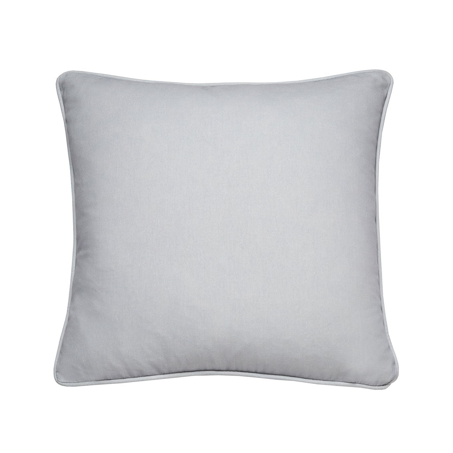 Silver Plain Dye Outdoor Cushion (43cm x 43cm)