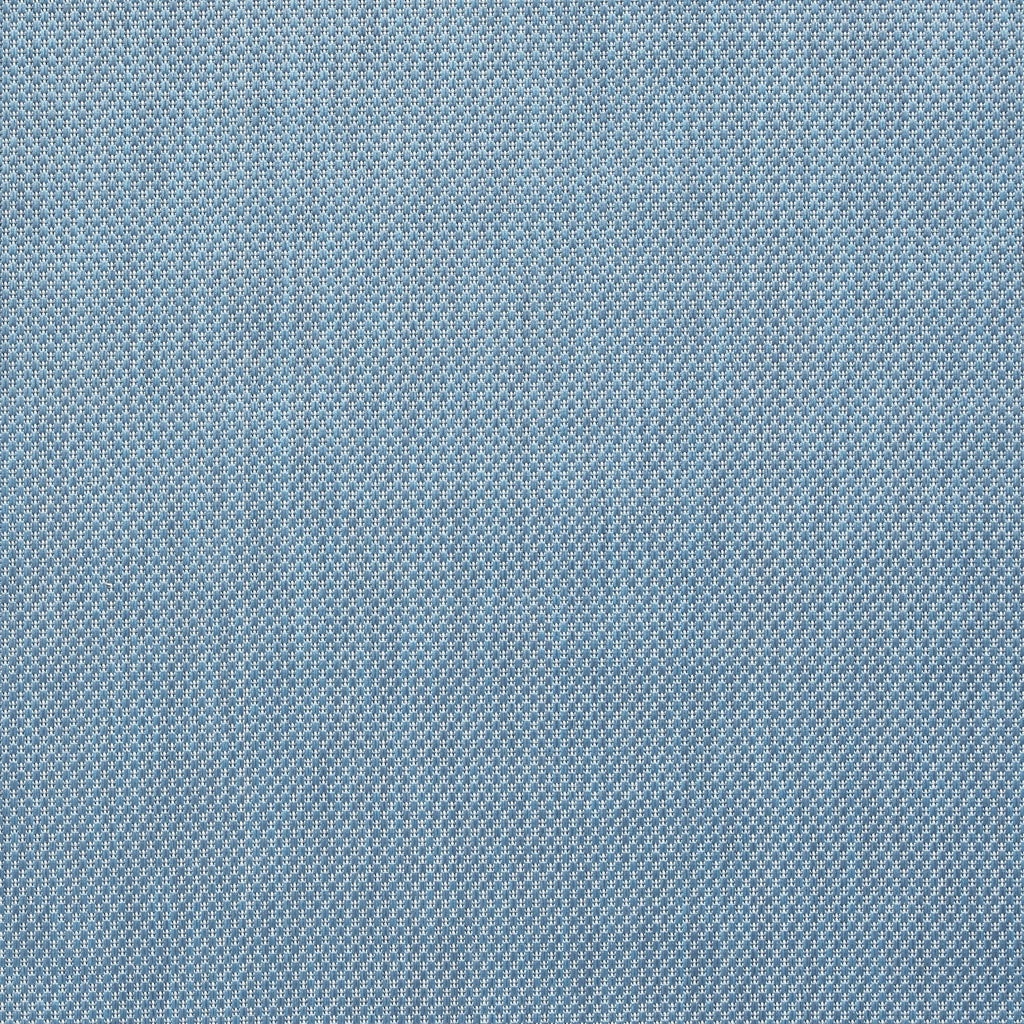 POP Outdoor Blue Flat Weave Plain Rug