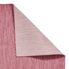 POP Outdoor Red Flat Weave Plain Rug