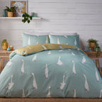 Puddles The Duck Yellow Duvet Set