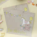 1st Birthday Napkins - Rock-a-bye