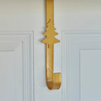 Gold Metal Christmas Tree Wreath Hanger- 5 Inner Pack