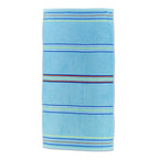 Catherine Lansfield Rainbow Light / Dark Blue Beach Towel Pair