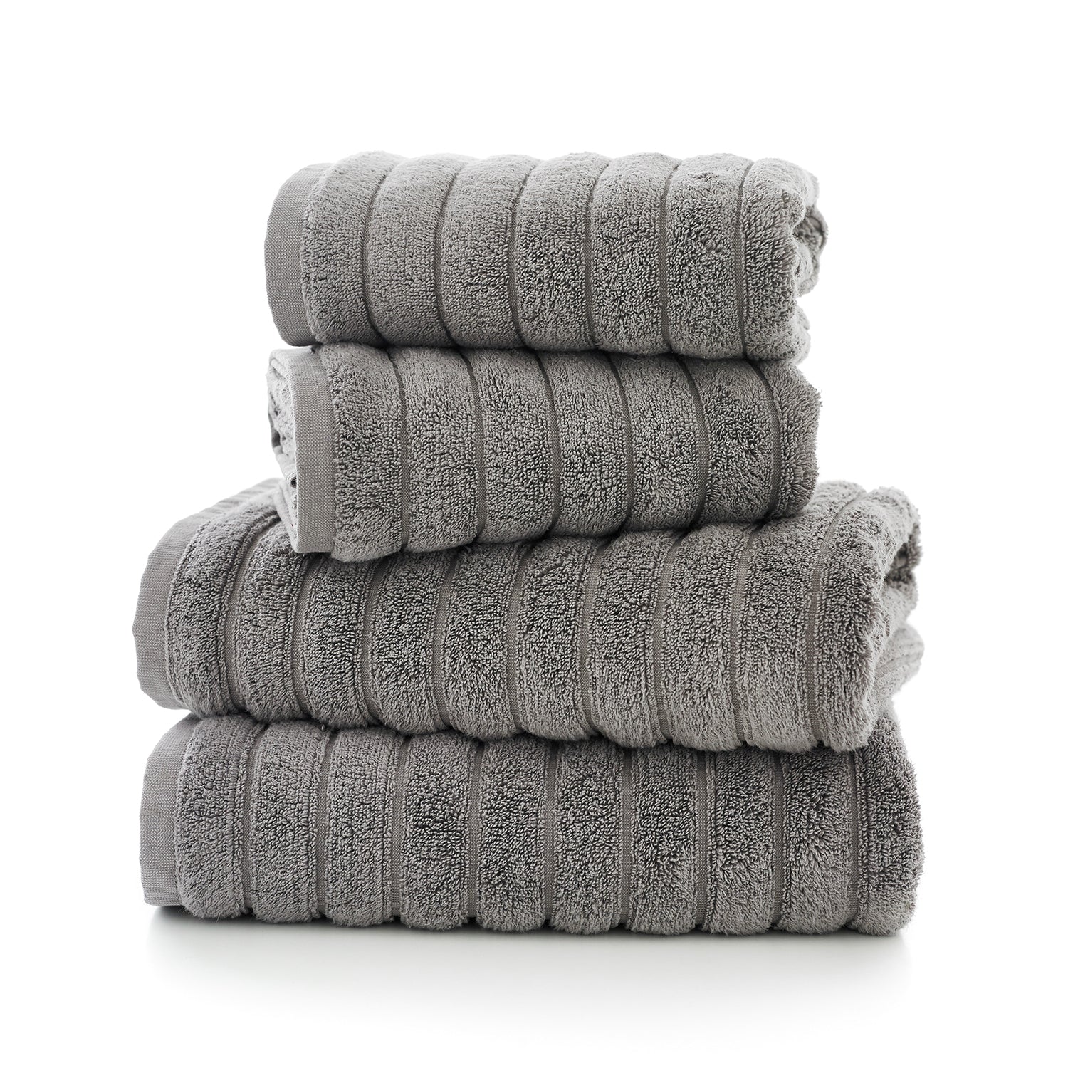 The Lyndon Company Ribbleton 700gsm Zero Twist Dove Grey Towels