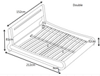 Seville Black LED Bed