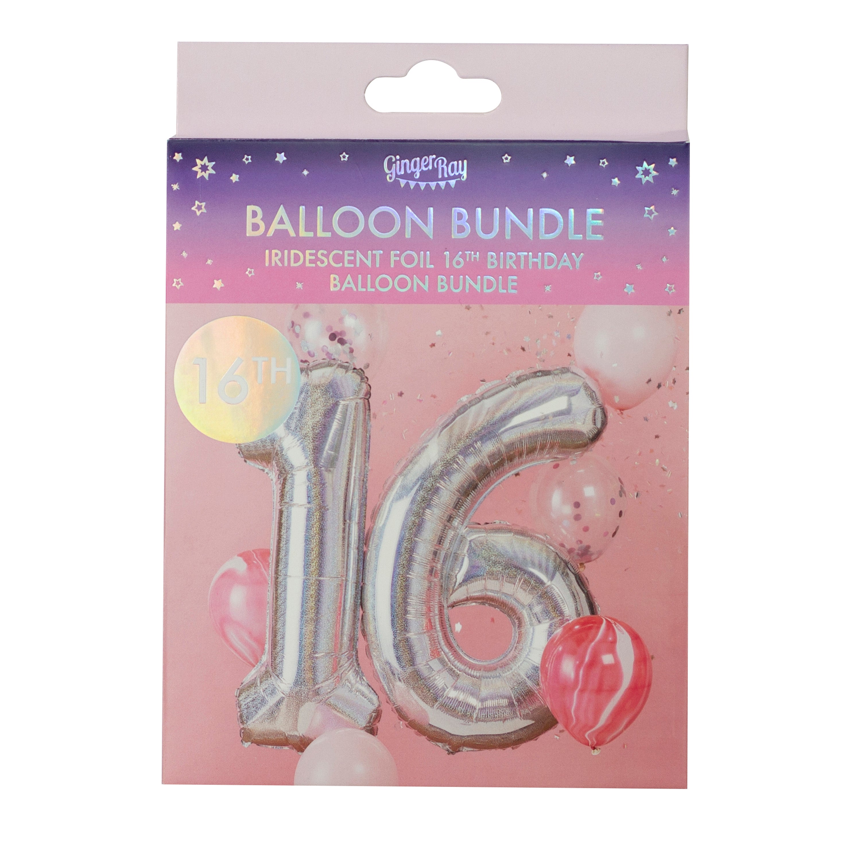 16th Birthday Balloon Bundle