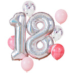 18th Birthday Balloons Bundle- 5 Inner Pack