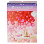 Ombre Pink Balloon Wall Decoration