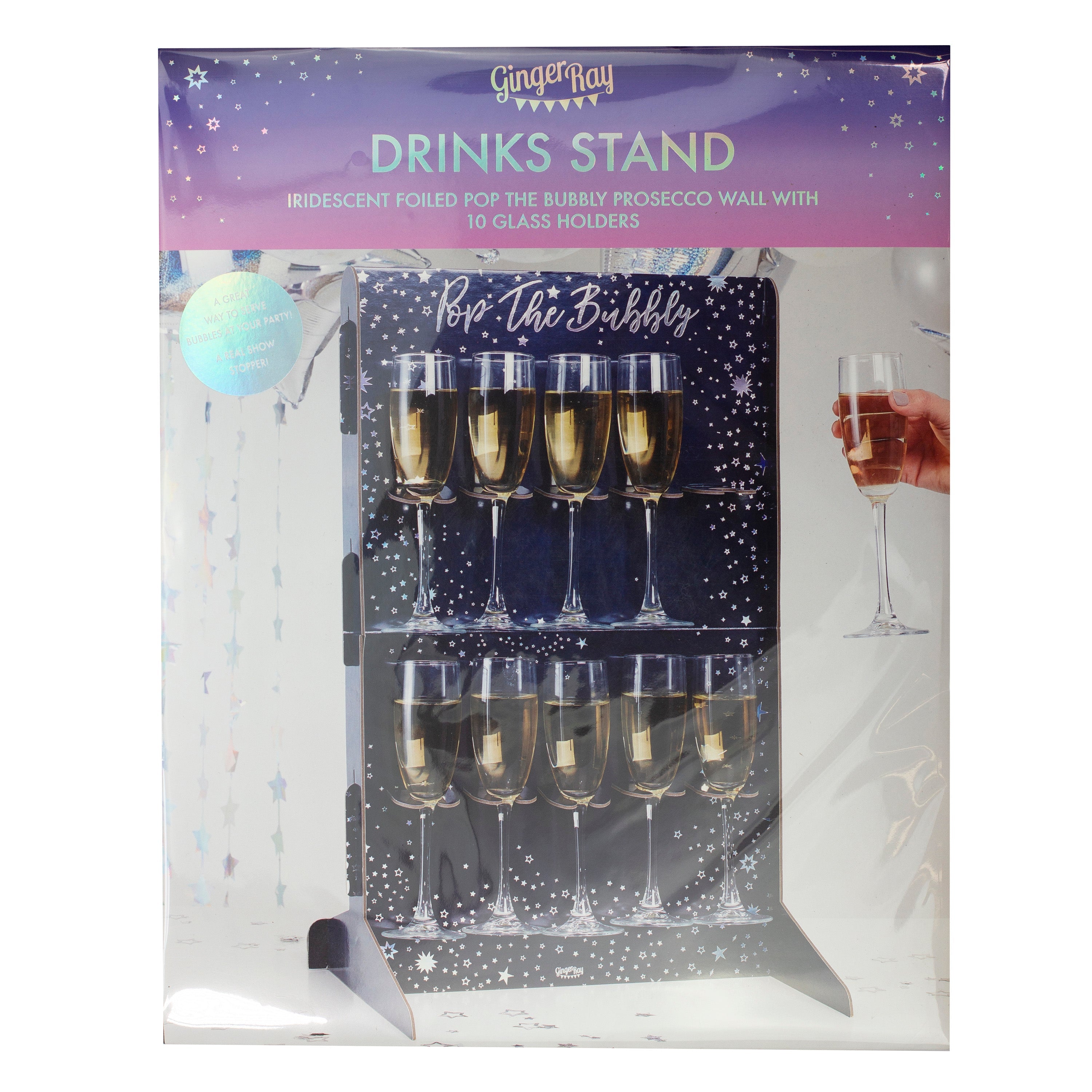 Bubbly Wall Drinks Holder