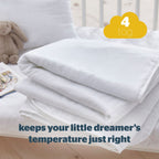 Silentnight Safe Nights Anti Allergy Cot Bed 4 Tog Duvet