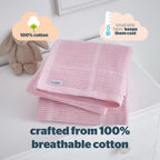 Silentnight Safe Nights Pink Cellular Blanket (2 Pack)