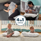 Silentnight Safe Nights Grow With Me Grey Star Pillow